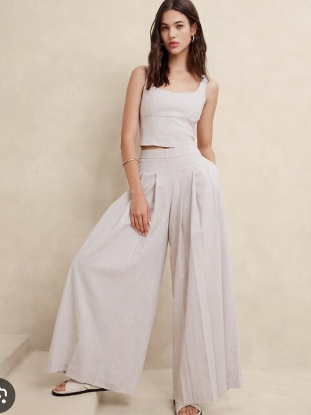 Banana republic suit pant and corset